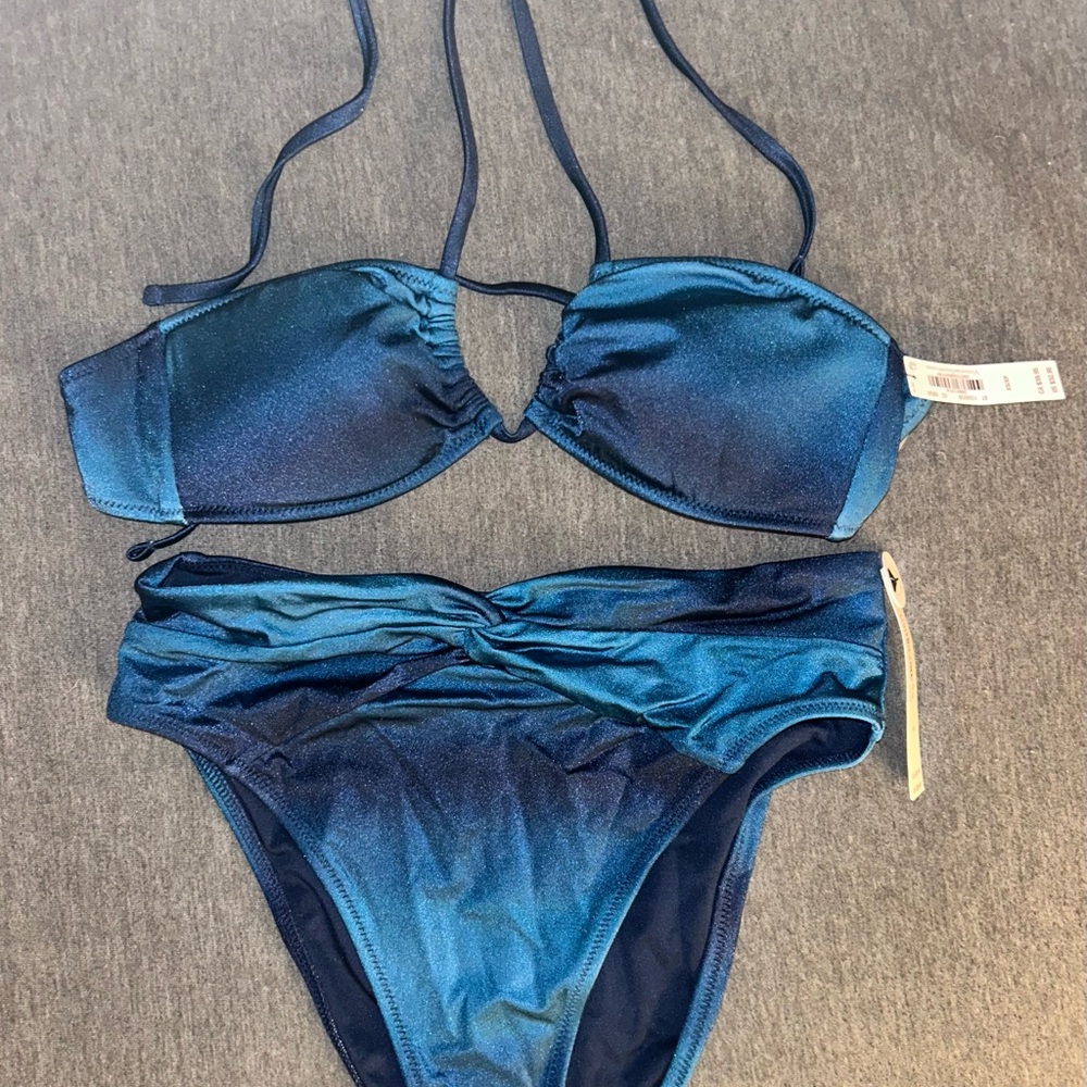 Vibrant Blue Bikini Set